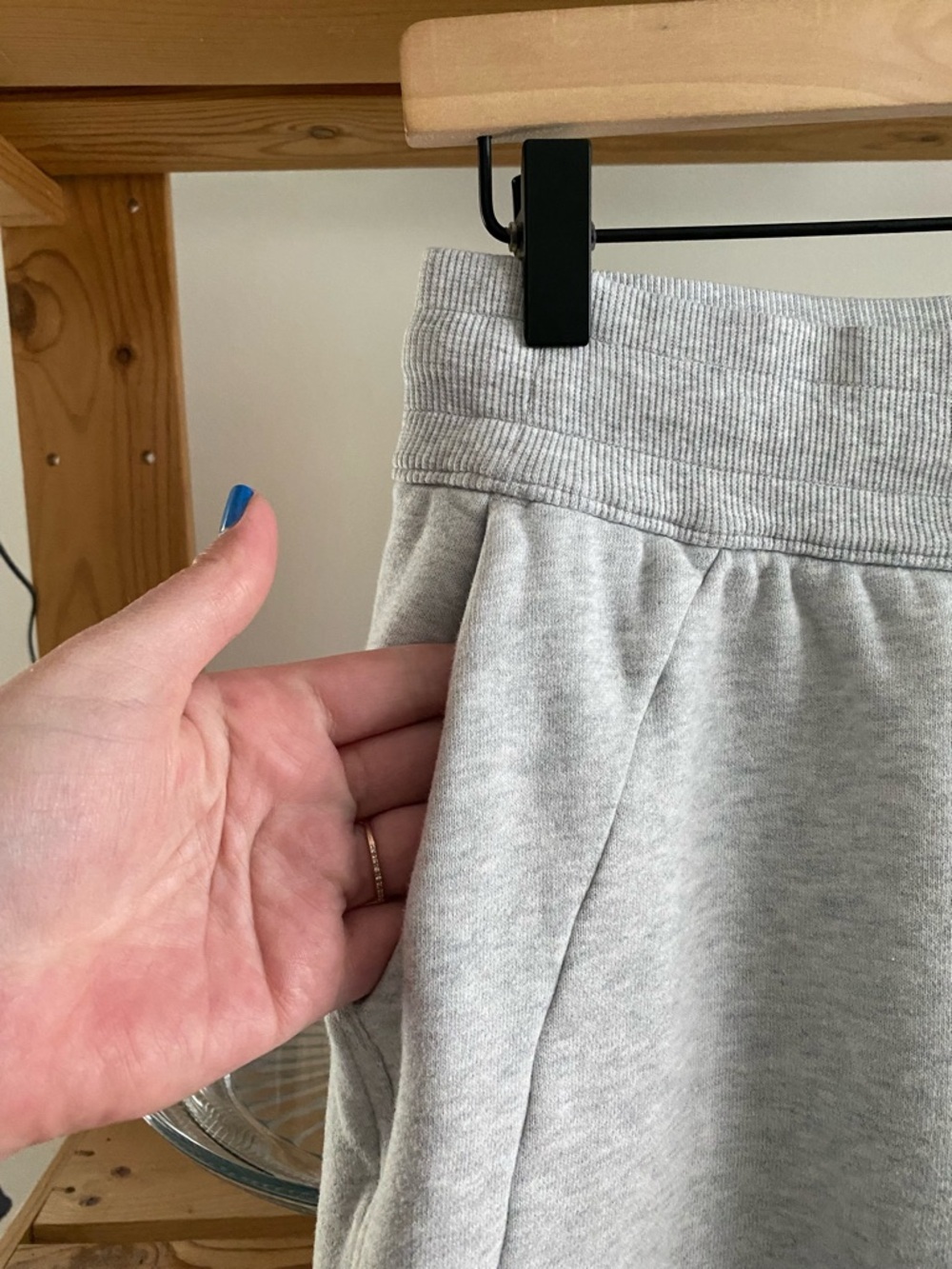 Lululemon Scuba Mid Rise Wide Leg Pant Gray Small - Picture 8 of 16